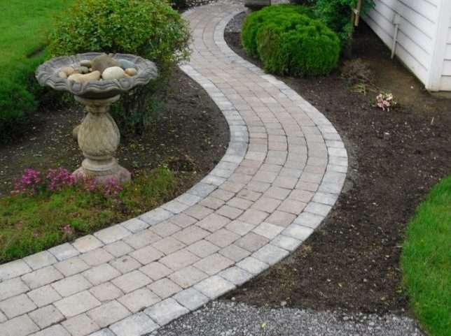 Paver Sidewalk Installation from Boulder Creek Landscaping in Vancouver, WA and Camas Washington